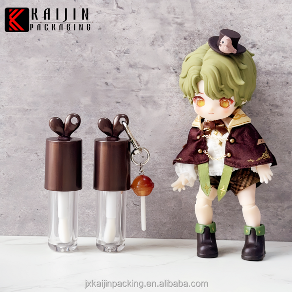 Mascara Tube Factory - 4.5ml Clear Empty Rounded Packaging