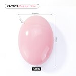 Cosmetic Bottle Factory - 50ml Egg Shape Pink Sunscreen Tube
