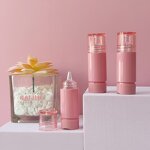 Lotion Container Factory - Pink Plastic Refillable Squeeze