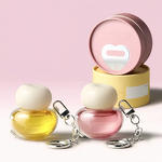 Hair Perfume Bottle Factory - 15ml Pink with Pump and Pendant