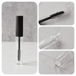 Mascara Tube Factory - 9.5ml Clear Empty Rounded Packaging