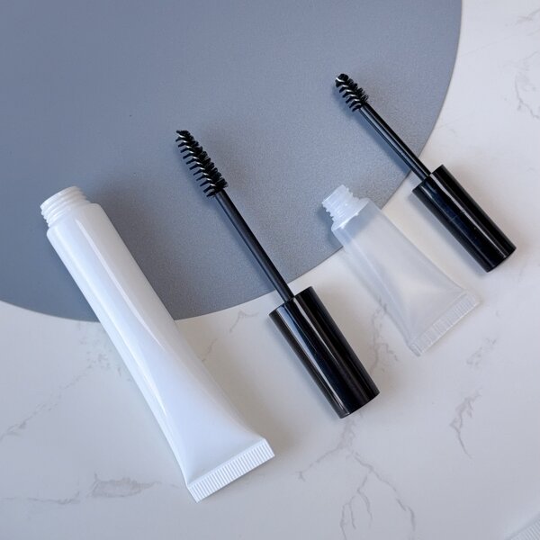 Cosmetic Tube Factory - 5ml Clear Squeeze with Mascara Brush