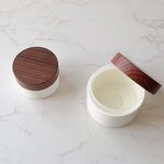 Cream Jar Factory - 10-200g Empty Jar with Wooden Cap