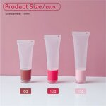 Lip Glaze Tube Factory - 8-15ml Transparent Squeeze Tube