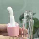 Lip Gloss Tube Factory - 4ml White Plastic Hot Stamping Surface