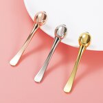 Makeup Spatula Factory - 8cm Zinc Alloy Rose Gold Mini Roller