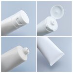 Cosmetic Tube Factory - White Empty Squeeze for Cleanser Cream