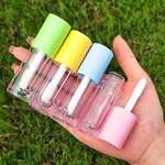 Lip Gloss Tube Supplier - 6ml Custom Logo Big Wand Container