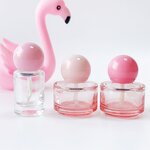 Lip Gloss Glass Bottle Factory - 8-15ml Pink Lovely Essential Oil