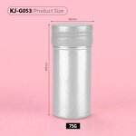 Deodorant Stick Container Factory - 75g Aluminum Round Tin