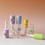 Lip Gloss Tube Factory - 4-6ml Plastic Screw Cap Screen Printed