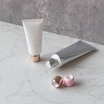 Lip Balm Squeeze Tube Factory - 50g Empty Plastic Pink Screen Print