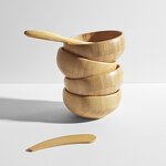 Bamboo Mask Spatula Factory - Natural Mini Wooden Cosmetics