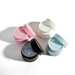 Cosmetic Jar Factory - 1-2oz Matte Black Round Plastic