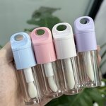 Lip Gloss Tube Factory - 4ml White Plastic Hot Stamping Surface