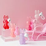 Lip Gloss Tube Factory - 5ml Cute Rabbit with Keychain Packaging