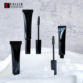 Mascara Tube Factory - 5ml Black Soft Squeeze Screw Cap