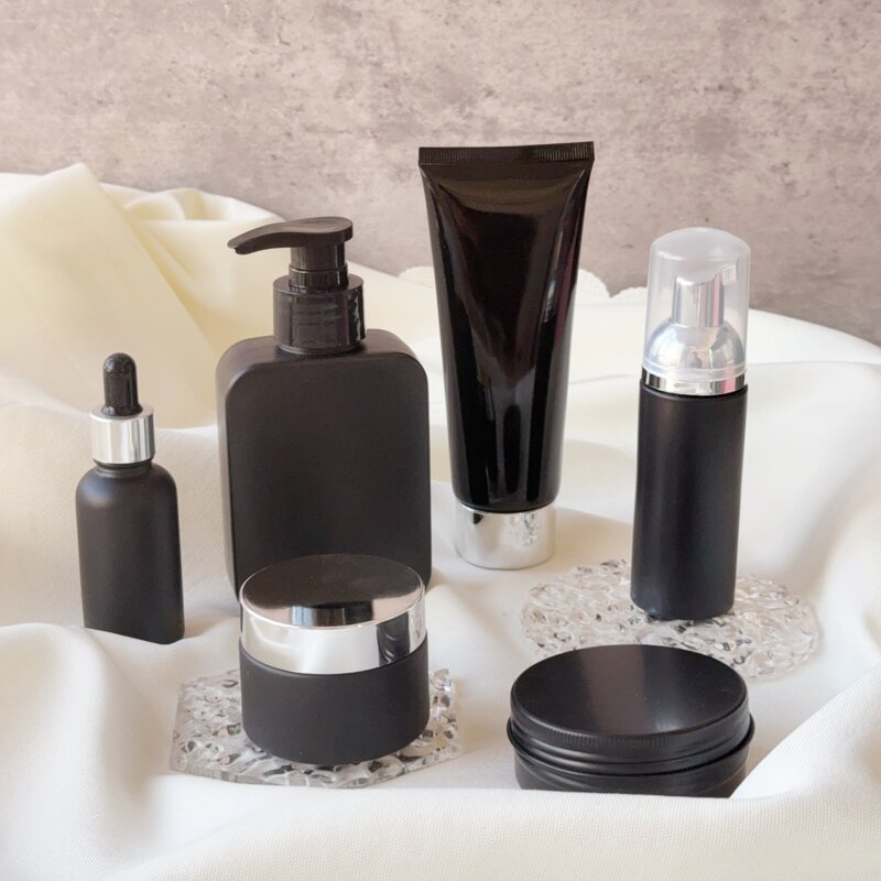 Skincare Packaging Set Factory - Lotion Pump Jar Dropper