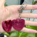Lip Balm Container Factory - Multi-color Love Keychain