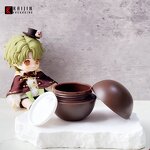 Plastic Packaging Jar Factory - 30g Matte Chocolate Color Spherical