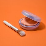 Makeup Brush Factory - Silvery White Handle Customizable