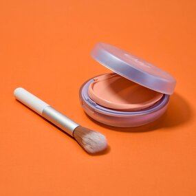 Makeup Brush Factory - Silvery White Handle Customizable