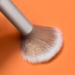 Makeup Brush Factory - Silvery White Handle Customizable