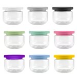 Cream Jar Factory - 250g Green Plastic with Screw Lid