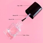 Nail Polish Bottle Factory - Custom Square Empty Bottle 15ml