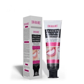 DR.RASHEL Organic Toothpaste Bamboo Charcoal Whitening and Brightening Home Use with Chemical Ingredient
