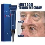 热卖男士日夜眼霜15g有机草药视黄醇改善黑眼圈淡化细纹晶体材料