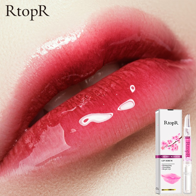 Natural Lip Augmentation Lip Serum Plumper Moisturizing Nourishing Essence Lip Care Enhancer Serum