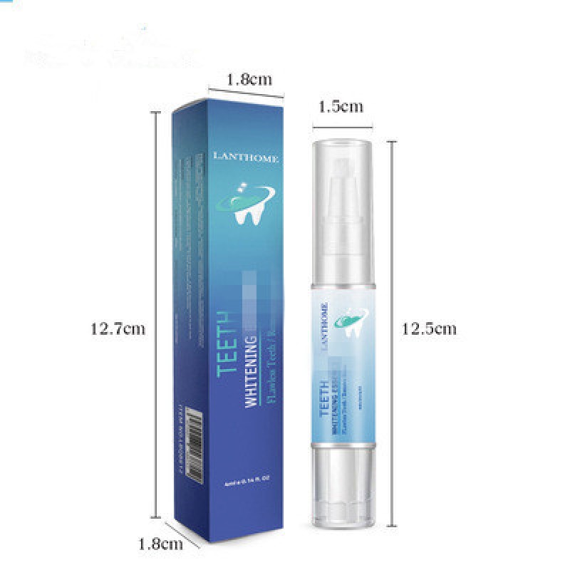 Private Label Teeth Whitening Remover Pen Oral Hygiene Care Gel for Stain Removal Home Use Packaging Box