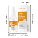 西月护肤保湿抗衰老黑斑去除亮白曲酸姜黄面部精华液30ml