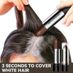 Instant Temporary Hair Dye Pen for Gray Root Coverage Natural Modify Cream Stick Hair Color