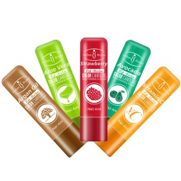 私人品牌天然唇部护理保护细纹老化豪华变色润唇膏