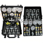 Hydraulic Pressure Gauge Set Factory - 5 Gauges Stainless Steel