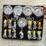 Hydraulic Pressure Gauge Set Factory - 5 Gauges Stainless Steel