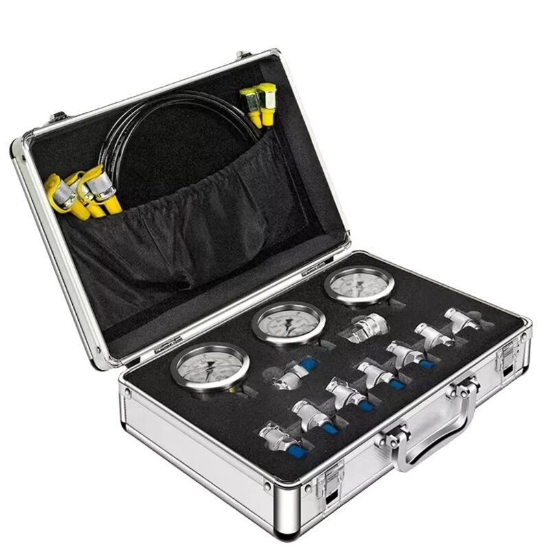 Hydraulic Test Kit Factory - Diagnostic Gauge for Excavator