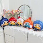 Hardshell Backpack Supplier - OEM Cute Cartoon Car USB Backpack