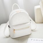 Leather Backpack Manufacturer - OEM Vegan PU Monogram Embossed