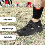 Beach Shoes Factory - OEM Men's Soft-Sole Mesh Barefoot
