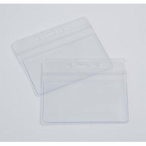 Card Holder Supplier - OEM PVC Hanging Neck License Plate