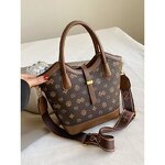 Bucket Bag Supplier - OEM Women's Retro Printed Shoulder Bag