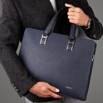 Handbag Factory - OEM Men's Kangaroo Waterproof Soft Briefcase