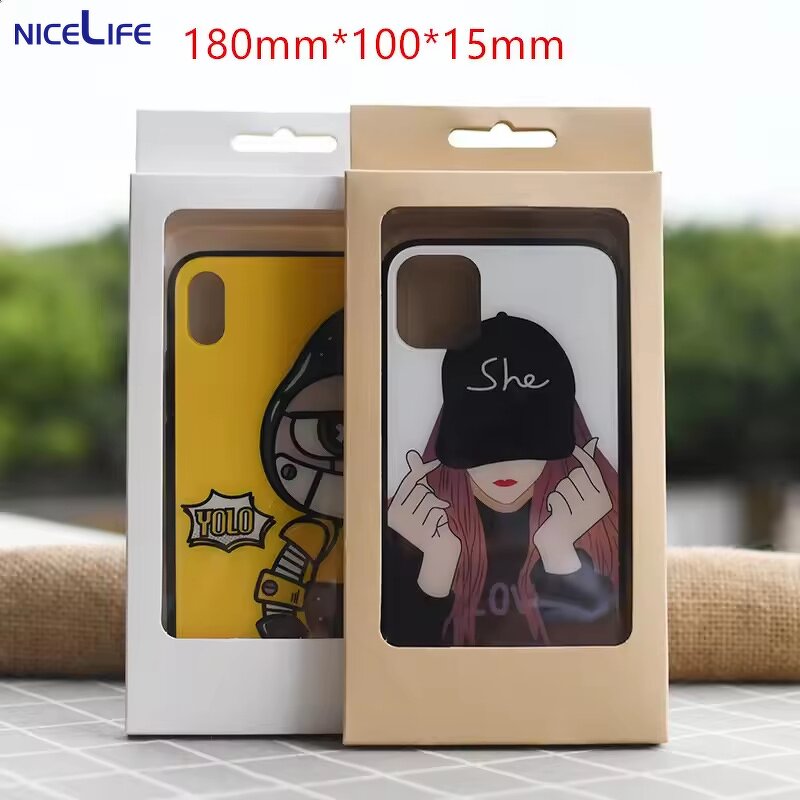 Phone Case Box Factory - OEM Small MOQ Custom Window Packaging