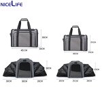 Pet Travel Carrier Factory - OEM Airline Approved Expandable Soft-Sided