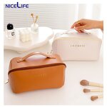 Cosmetic Bag Supplier - OEM Hot Selling Ladies Leather Pouch
