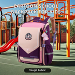 School Backpack Supplier - OEM High Quality Cartoon Children's