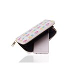 Long Wallet Factory - OEM Women's Pu National Wind Design